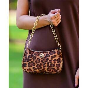 NEW CAROLINE HILL joan crossbody bag in spotted saddle